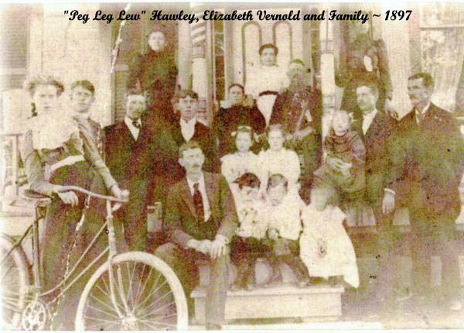 A photo of "Peg Leg Lew" Hawley